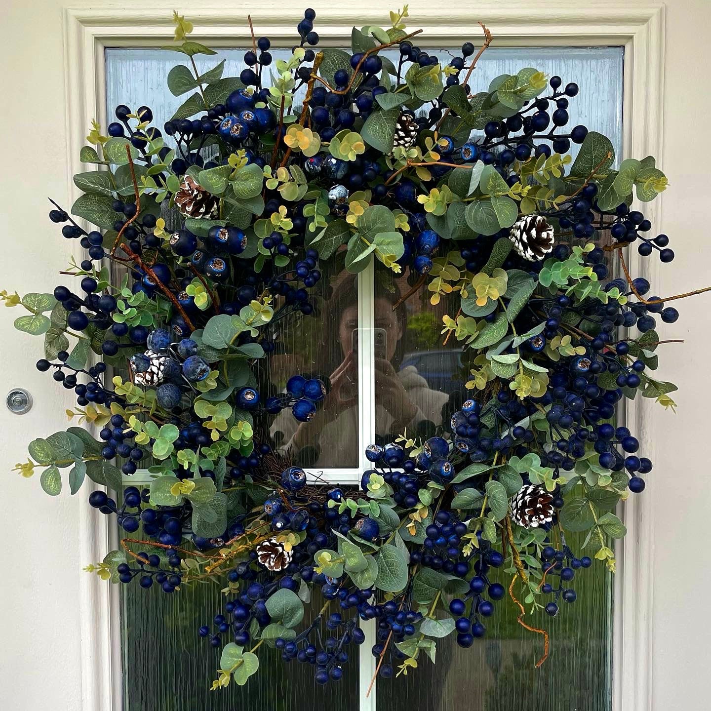 Blue Berry Wreath Large 60cm