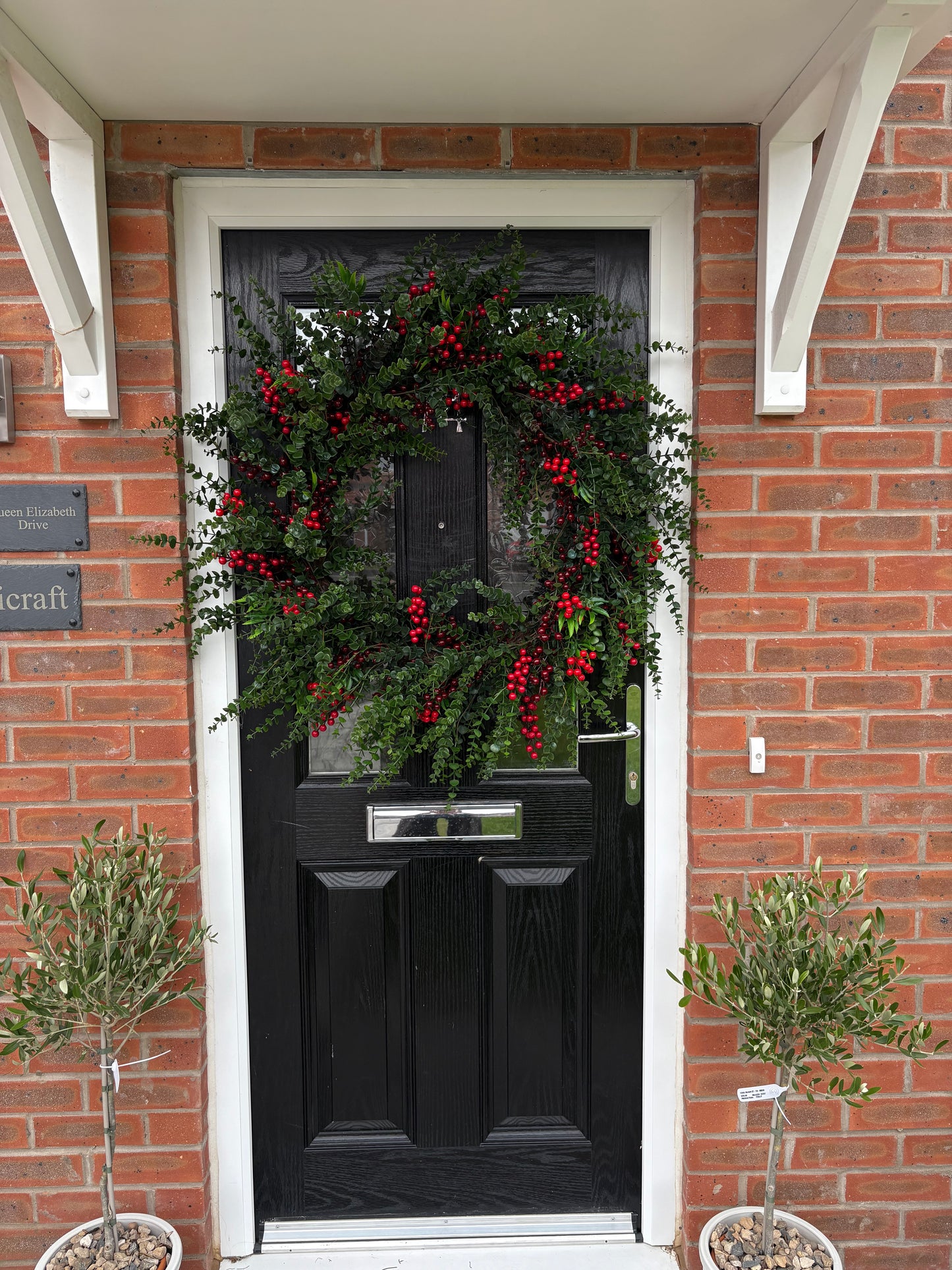 XXL Red Berry Wreath Large 85cm