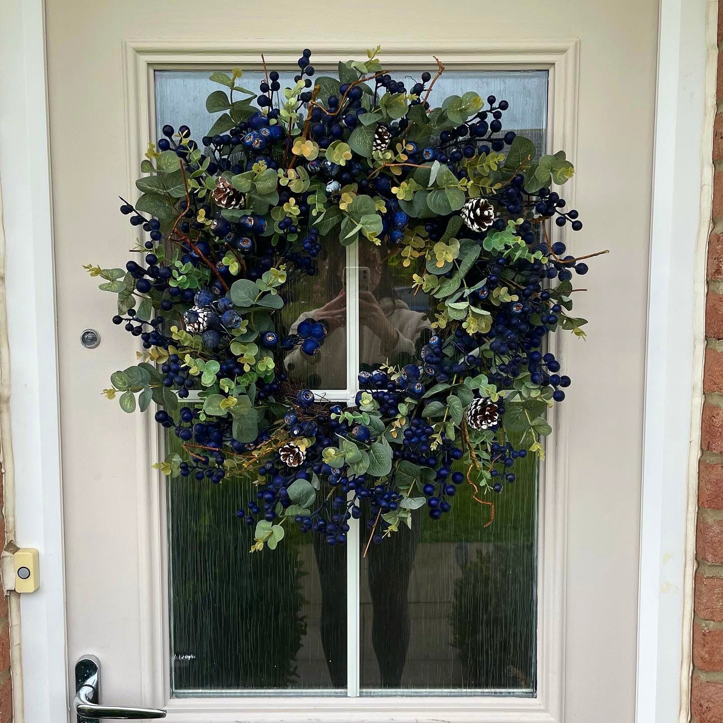 Blue Berry Wreath Large 60cm