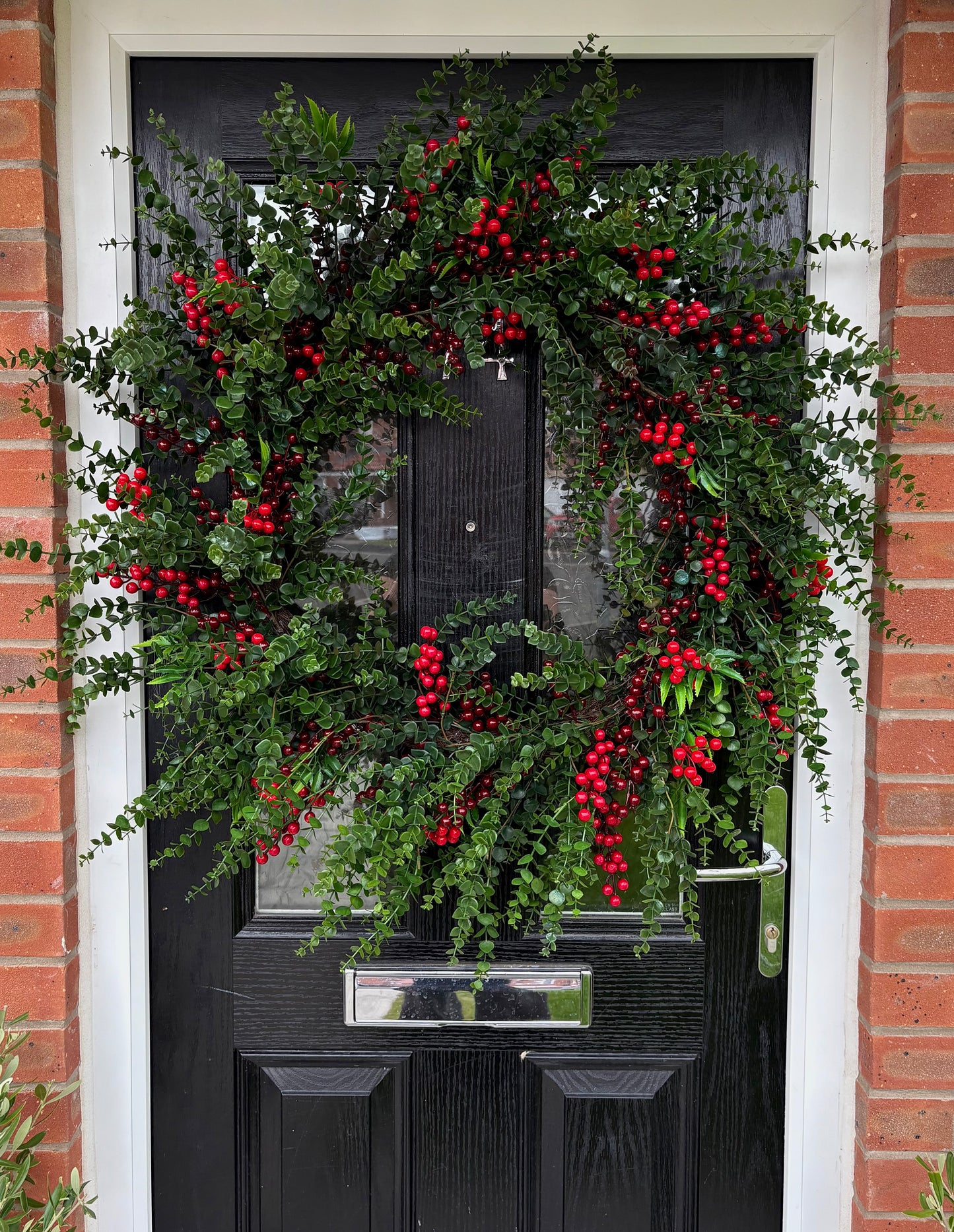 XXL Red Berry Wreath Large 85cm