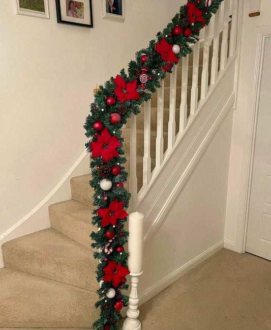 Candycane Garland 8ft