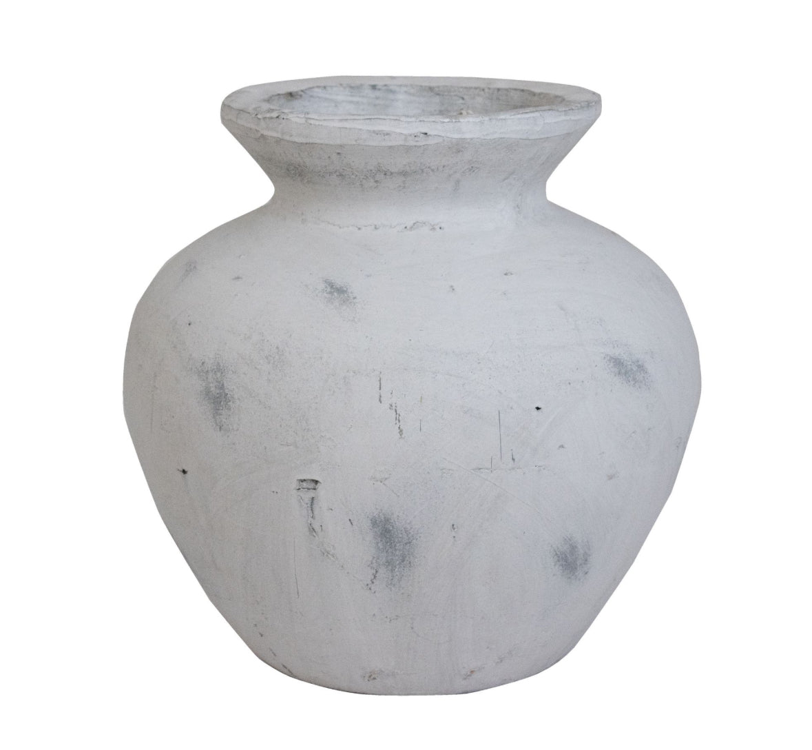 Darcy Large grey white ceramic vase (vase only)