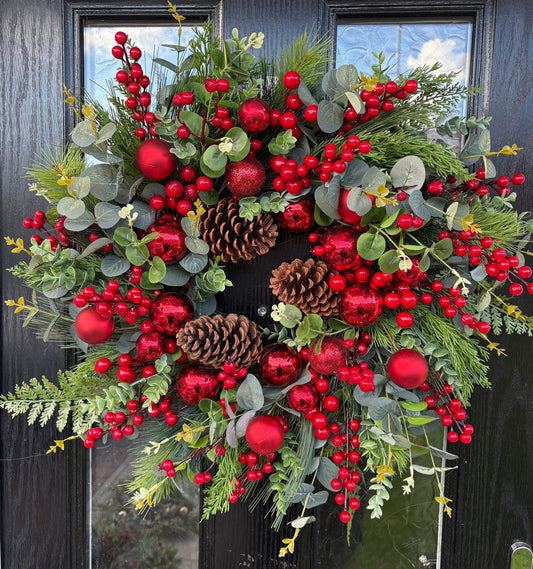 Bauble Berry Wreath